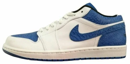 Jordan 1 Retro Low White Sport Blue
