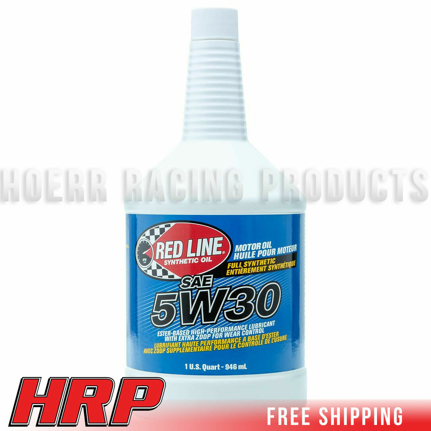 Red Line 15304 5W30 Synthetic Motor Oil, 1 Quart