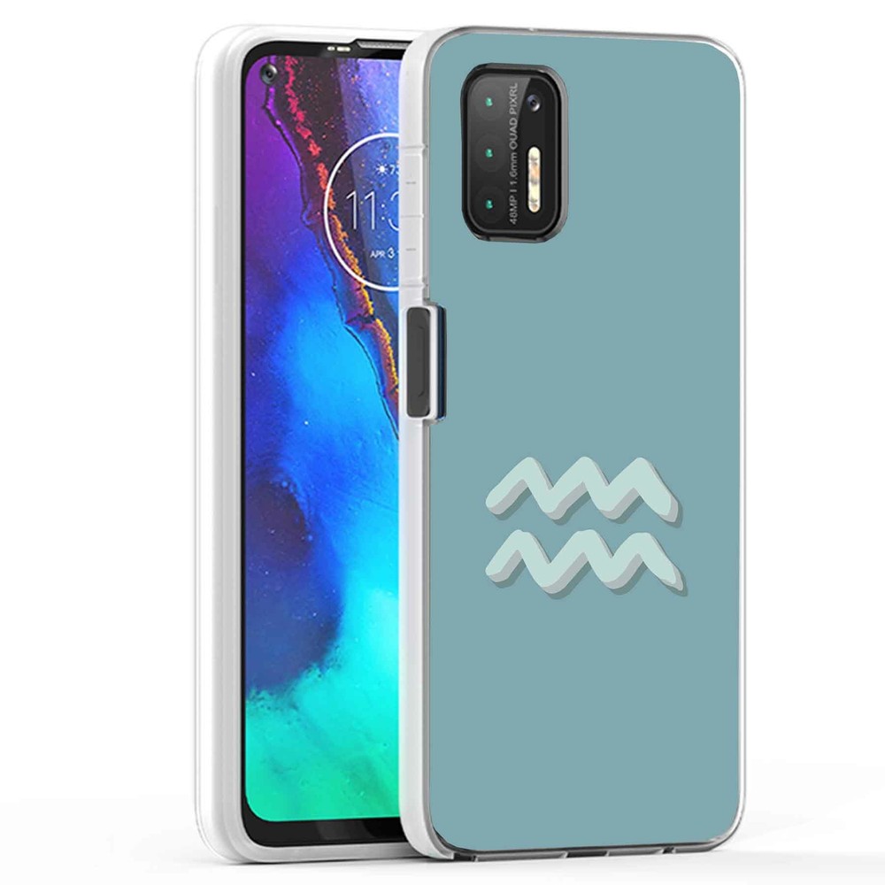 Motorola Moto G Stylus 2021 Case with Aquarius Zodiac Design