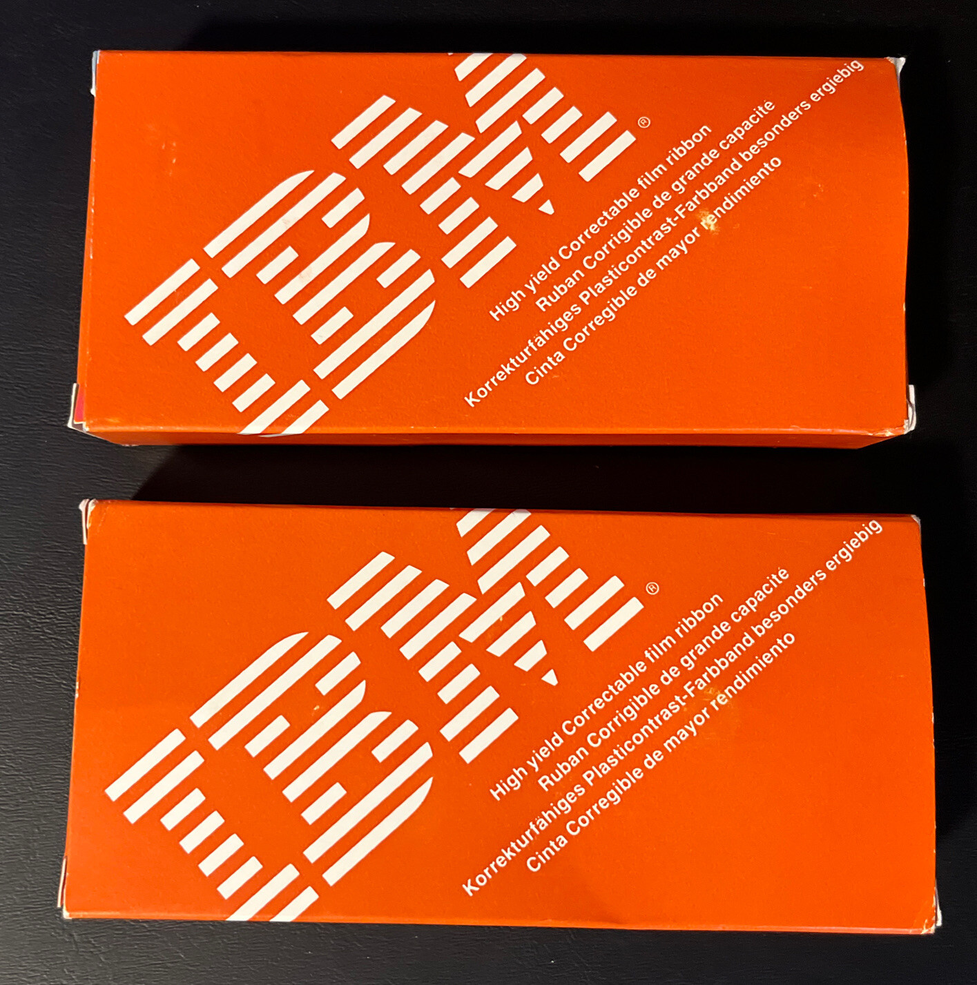 Vintage IBM 1-299-095 Correctable Film Ribbons Lot Of 2 High Yield New ...