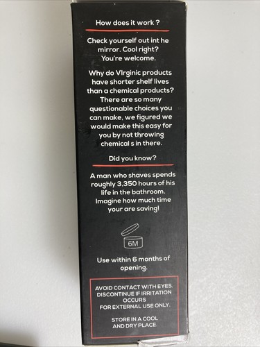Beard Oil - Growth & Conditioning for Beard Mustache - Natural Vegan Organic 4oz - Picture 5 of 8
