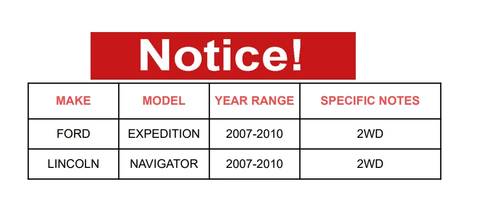RWD Front Wheel Bearing and Hub For 2007 2008-2010 Lincoln Navigator Expedition - Image 2 of 4