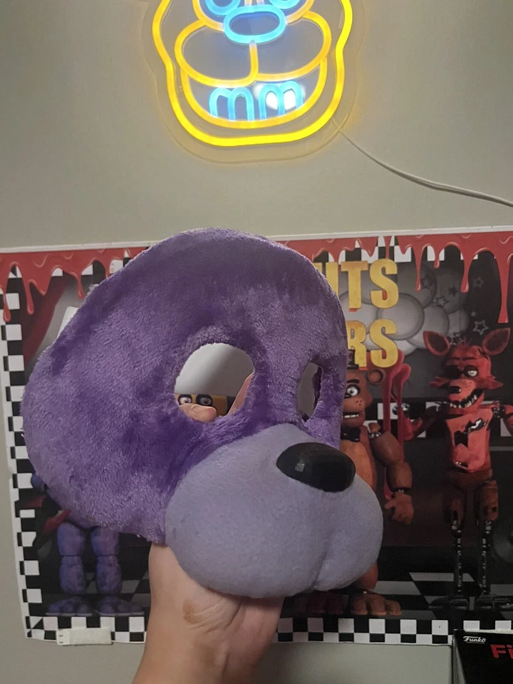 Five Nights At Freddy’s Bonnie Cosplay Mask READ DESCRIPTION - Image 2 of 4