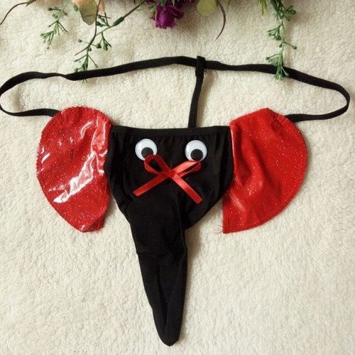 Nuevo Sexy hombres diseño de elefante Tanga Calzoncillos elástico Tanga hombres - Imagen 29 de 30