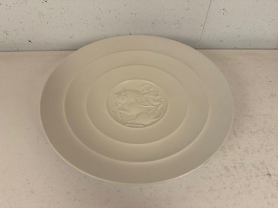 Rosenthal Porcelain Bjorn Wiinblad Design Europa and the Bull Charger Plate