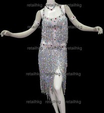 Z251 Custom-made Latin Salsa Rumba Samba Jive Dance dress