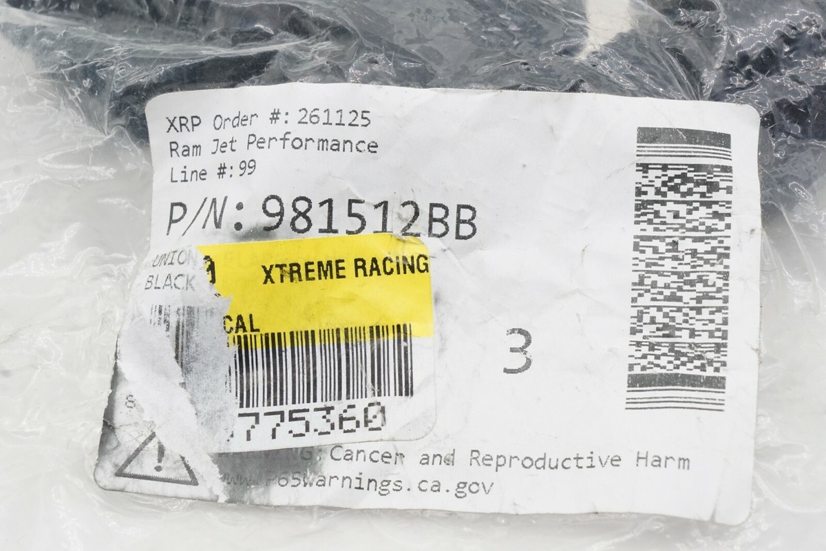 オリジナル Pack of 3 New XRP #12 Male Flare Union Black 981512BB Ships FREE