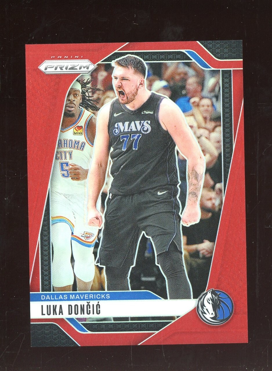 2024-25 Prizm Red #89 Luka Doncic Mavericks 297/299