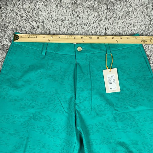 Peter Millar Crown Sport Shorts Men's 33 Salem Sport Fishing Performance $115 - Picture 9 of 14