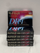 Fuji DR-I 60 Normal Bias Audio Cassette Tape 6 Pack Sealed