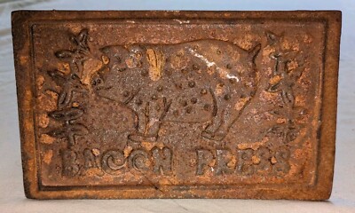 Vintage Cast Iron Bacon Press