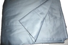 MEMBER'S MARK MEDIUM BLUE SATEEN (1) KING/CALIFORNIA KING FLAT SHEET 110X102