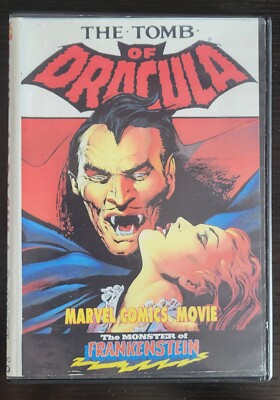 Tomb Of Dracula & Monster Of Frankenstein 1983 DVD RARE Marvel Animation Anime