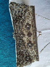 Saks Fifth Avenue Beaded Evening Purse (new)
