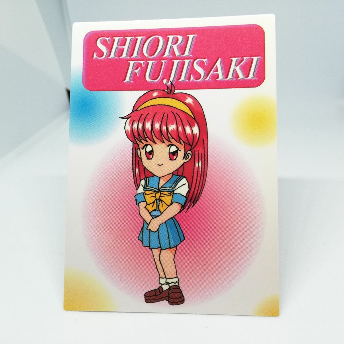 Shiori Fujisaki フィルムカード KONAMI 028 SHIORI FUJISAKI Tokimeki Memoriaru Trading Card KONAMI GAME