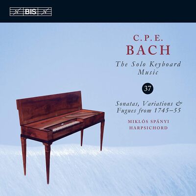 CPE Bach Solo Keyboard Music Vol. 37 [Mikls Spanyi] [Bis BIS2331]