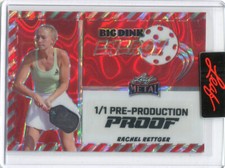 2024 Leaf Metal Pickleball Proof Big Dink Energy Red Lava Rachel Rettger 1/1