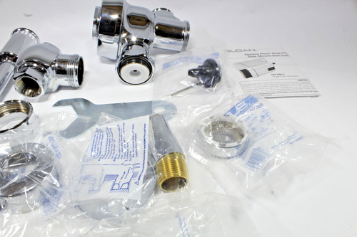 SLOAN 186-0.5 Royal 0.5GPF Automatic Flush Valve, Chrome - Picture 4 of 14