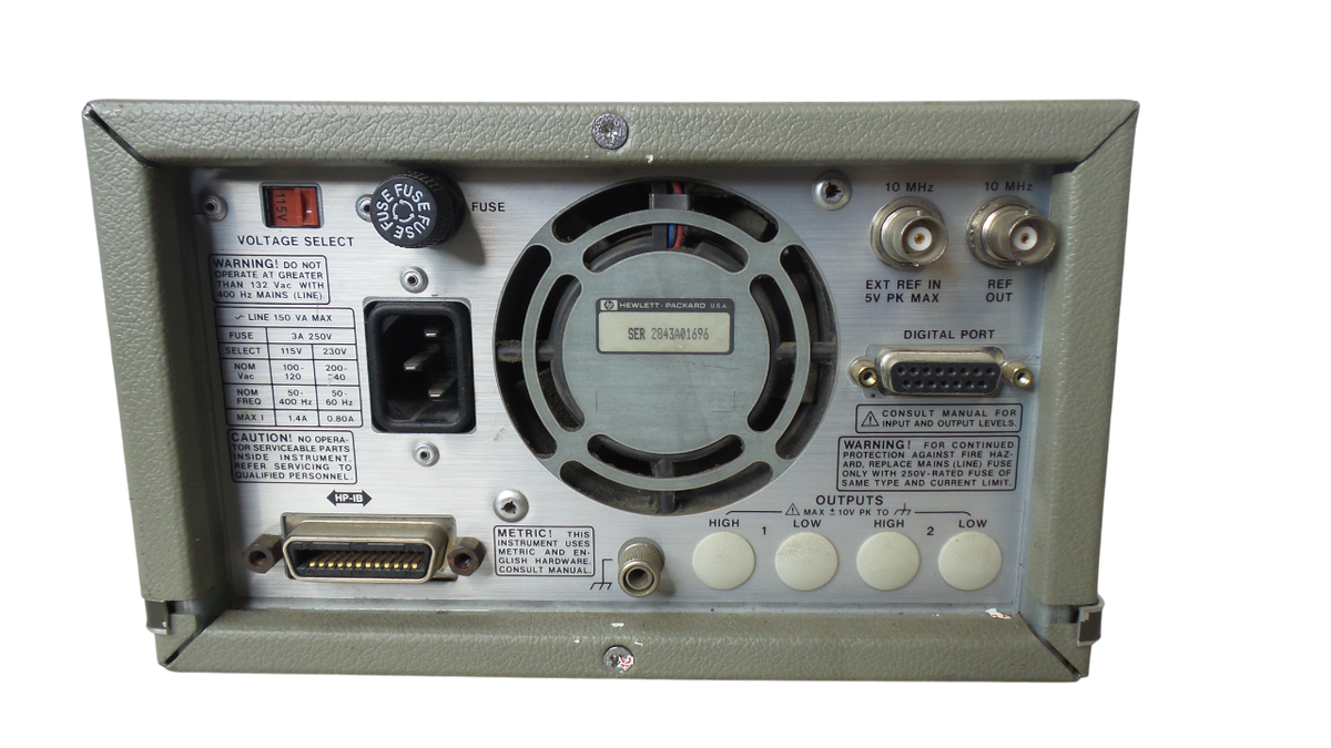 HP 8904A Multifunction Synthesizer DC 600 kHz OPT 001 for sale