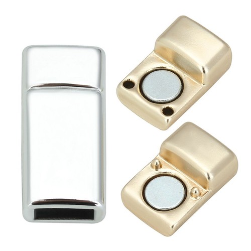 Magnetic Clasps Bracelets Connector End Clasp Flat Leather Cord Buckle 1-10Pcs - Picture 9 of 31