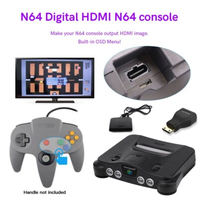 N64 Games Connect Nintendo 64 To Tv Nintendo 64 Gamecube To Hdmi
