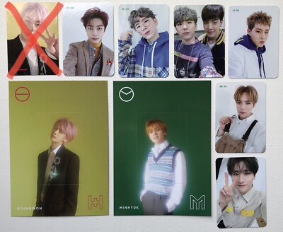 アイドル MONSTA X THE CONNECT PHOTO CARD SET A Monsta X Photocards / Photo Cards ~