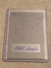 REECE LAWLER 2019 Leaf Perfect Game AUTOGRAPH Black Printing Plate #1/1 UIC IOWA