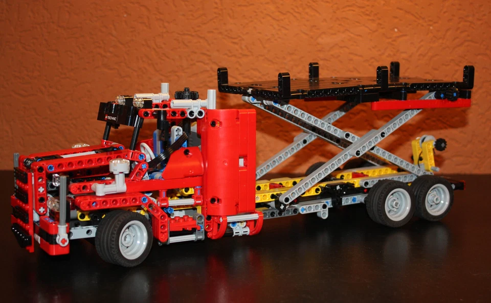 LEGO Technik 8109 Tieflader Top Komplett - neuer Ersatzstickerbogen BA + OVP - Bild 4 von 4