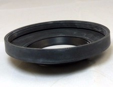 55mm rubber lens hood for wide angle lenses collapsible vintage