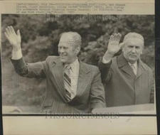 1975 Press Photo President Ford Edward Gierek Motorcade - DFPC39665