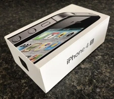 OEM Apple iPhone 4S 16 GB Black Empty Retail Box Only NO PHONE
