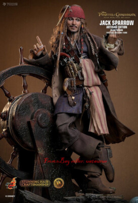 Hot Toys 1/6 Dx39ae Pirates Of The Caribbean 5 Jack Sparrow