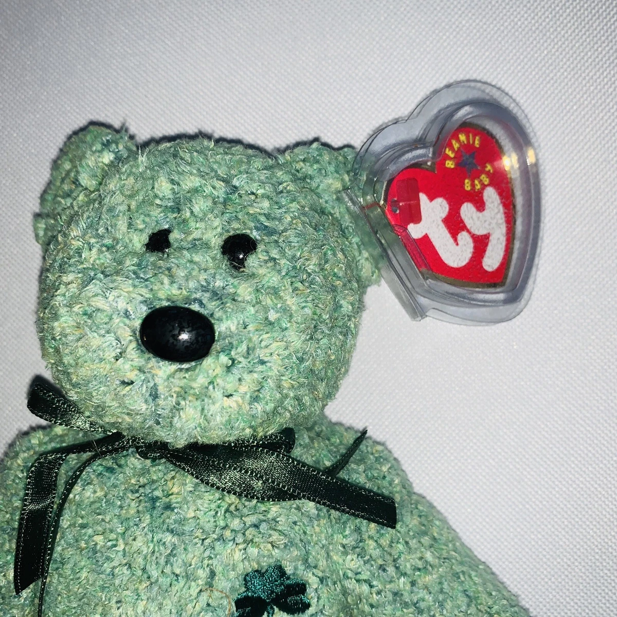 Shamrock beanie baby march on sale 17 2000 value