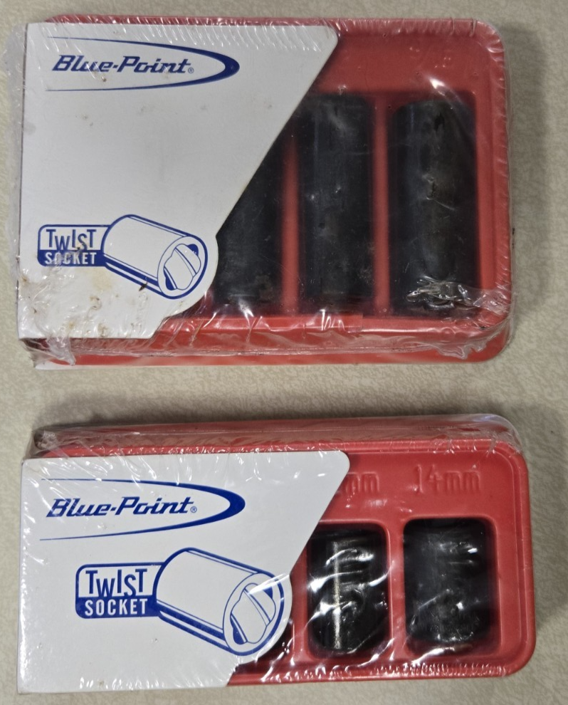 Blue Point by Snap-on Twist Impact Extractor Socket Set - Deep SAE