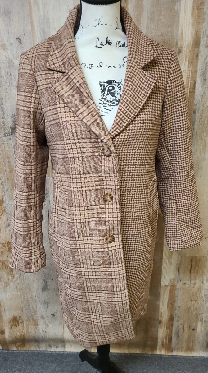 Wool blend store dad coat