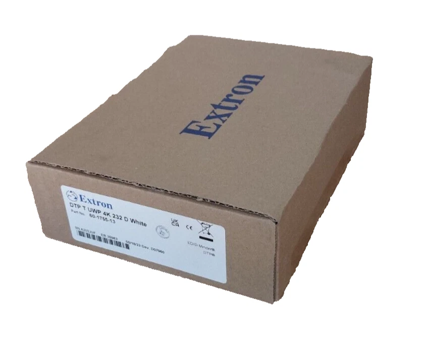 Extron DTP T UWP 4K 232 D Two Input DTP Transmitter – HDMI & VGA – New in Box