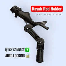 Kayak Rod Holder with adjustable extension arm
