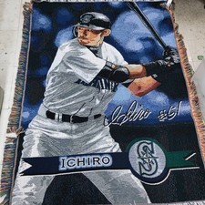 h59883 Baseball Player Ichiro Suzuki Multi Cover Sofa Cover Vintage Rug