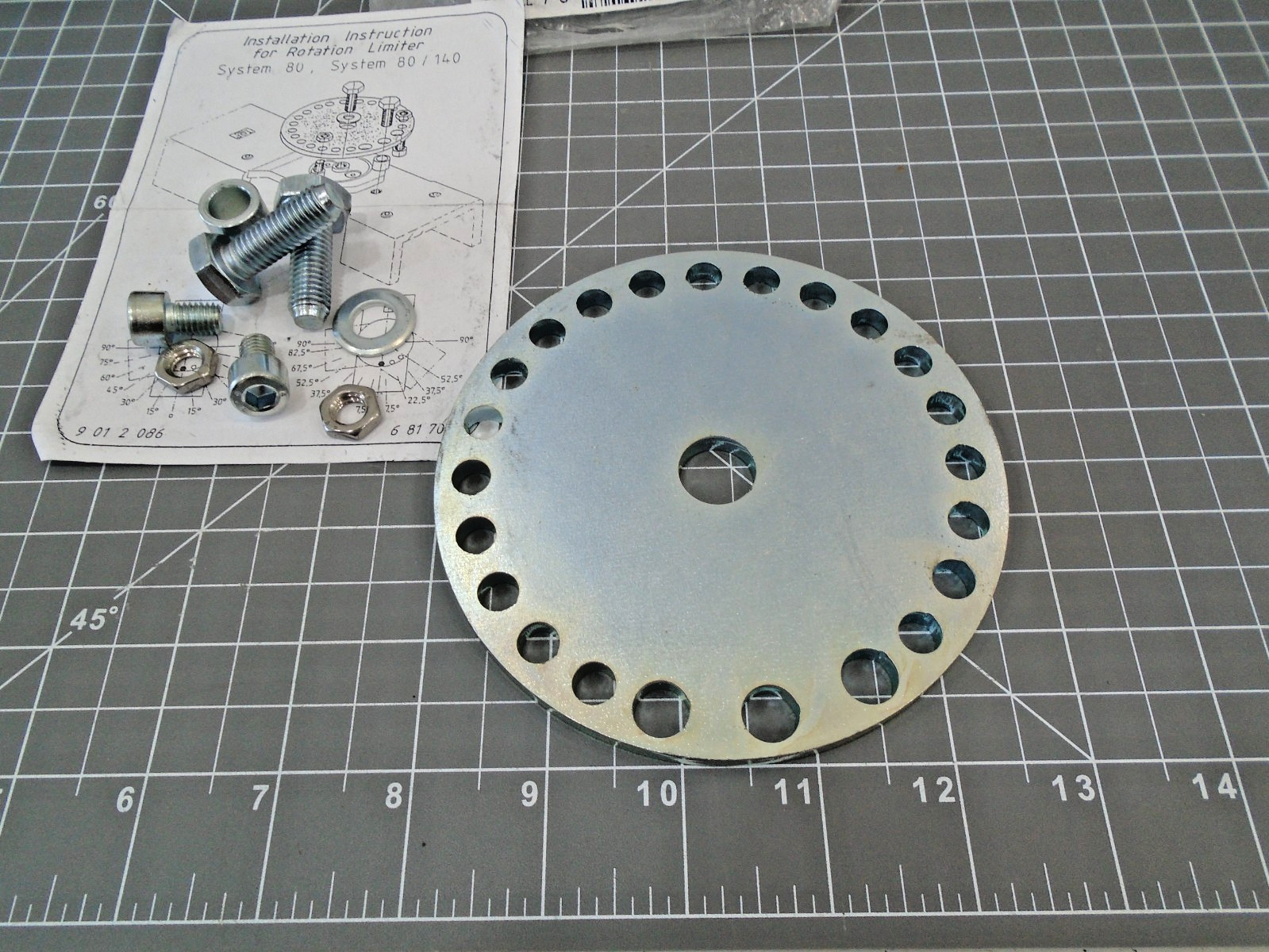 NEW Hoffman CCS814RL Pendant ARm Joint Rotation Limiter 80/140