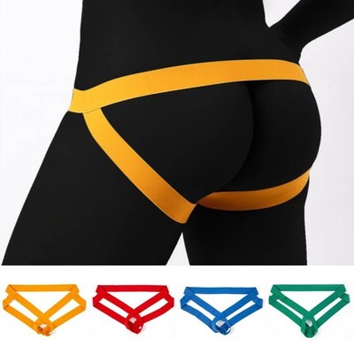 Herren G String Pouch Jock Strap Enhancer Bandage Erwähnung Ring Slip Unterhose