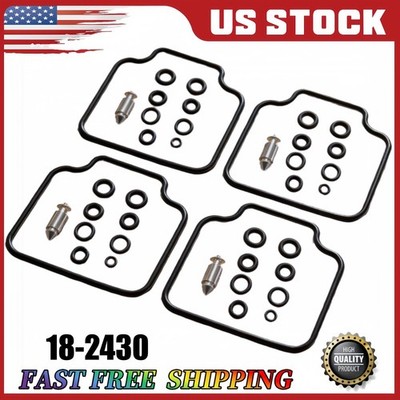 Carburetor Carb Repair Rebuild 4 Kits For 1983-85 Honda nighthawk cb550 cb650