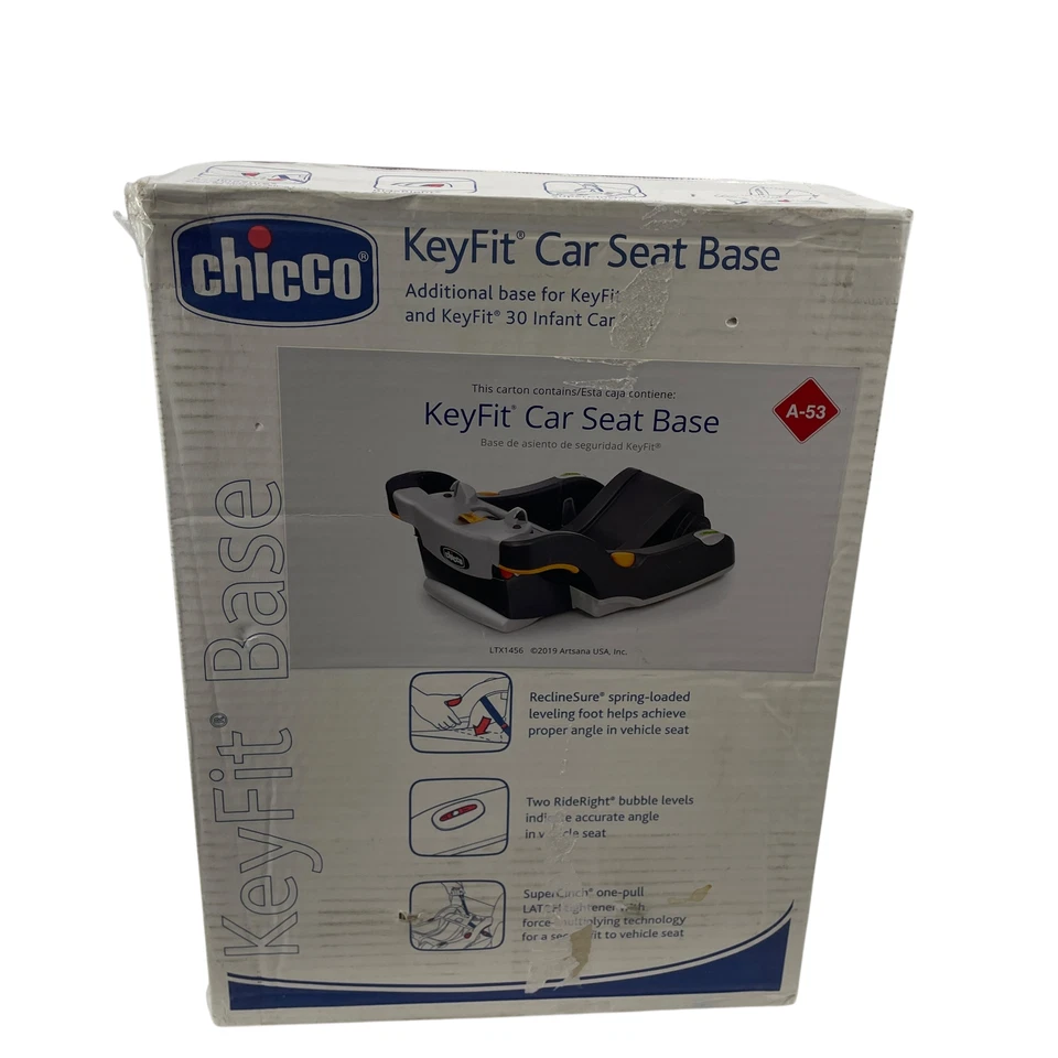 Base de asiento de coche infantil Chicco KeyFit 30 para seguridad infantil en negro/gris #N3057 (AR) Foto 4 de 4