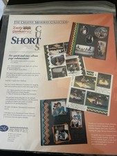 Creative Memories Zesty Geometric Short Cuts Plus Letters And 10 X12 Canyon Pa