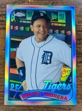 2014 Topps Chrome '89 Chrome Refractors #89TCMC Miguel Cabrera