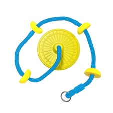 Climbing Rope with Platforms Tree Swing for Kids Disc Swing Seat Set Outdoor ...