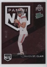 2025 Panini National Convention NIL Rated Prospect Red 3/99 Tavien St Clair 11oq