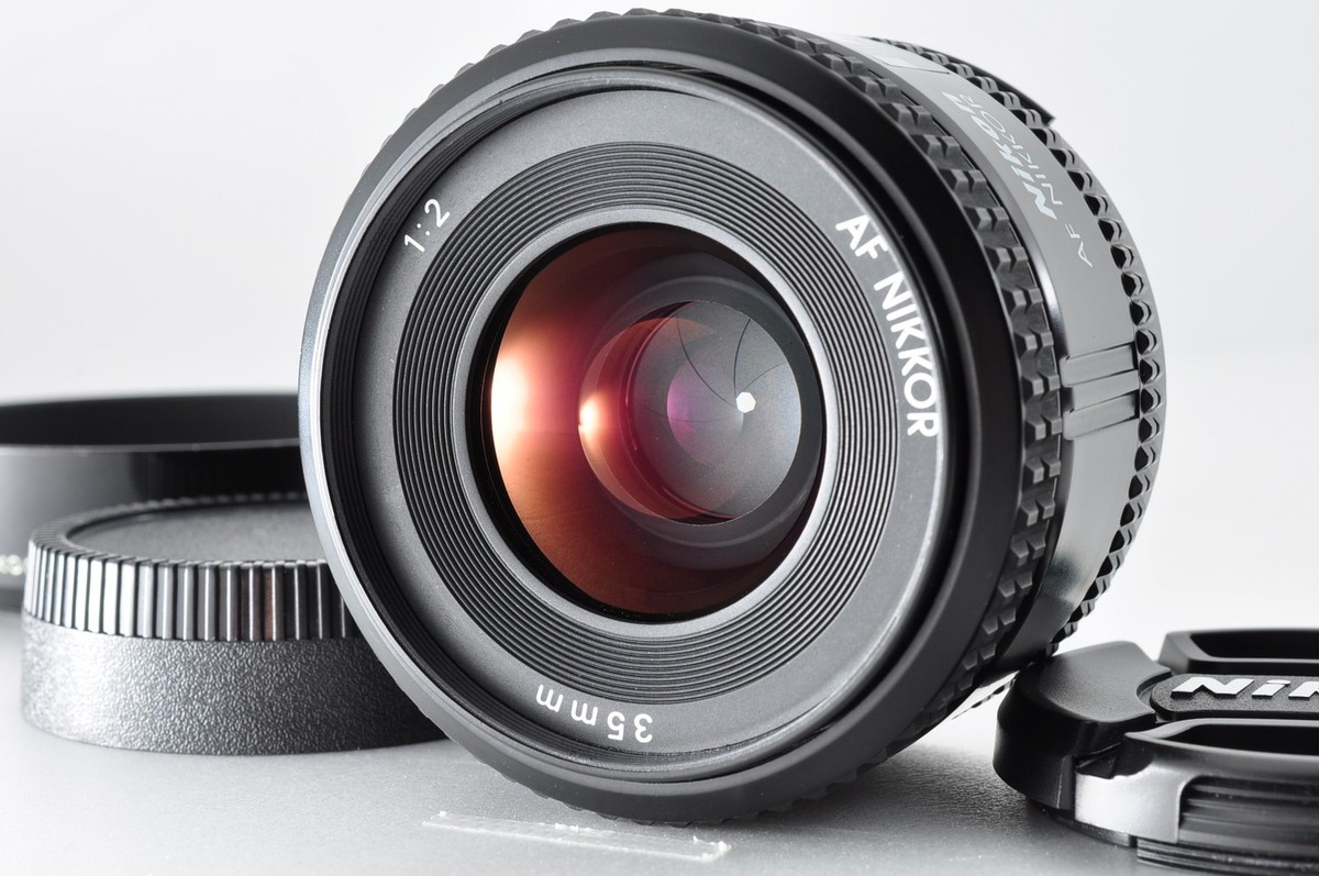 Nikon AF Nikkor 35mm f/2 Wide Angle Lens Mint sam5289 | eBay