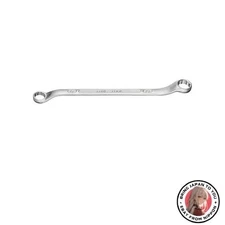 New Tone HPM44-1719 Long Mechanic Open End Wrench 45° x 10° 17 x 19mm Flats