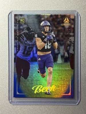 Jack Bech Las Vegas Raiders Panini Luminance NFL 2025 BLUE ROOKIE SP /150