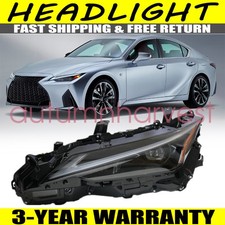 Left Driver Side Bi-led Headlight For Lexus Is300 Is350 2021 2022 2023 2024 New